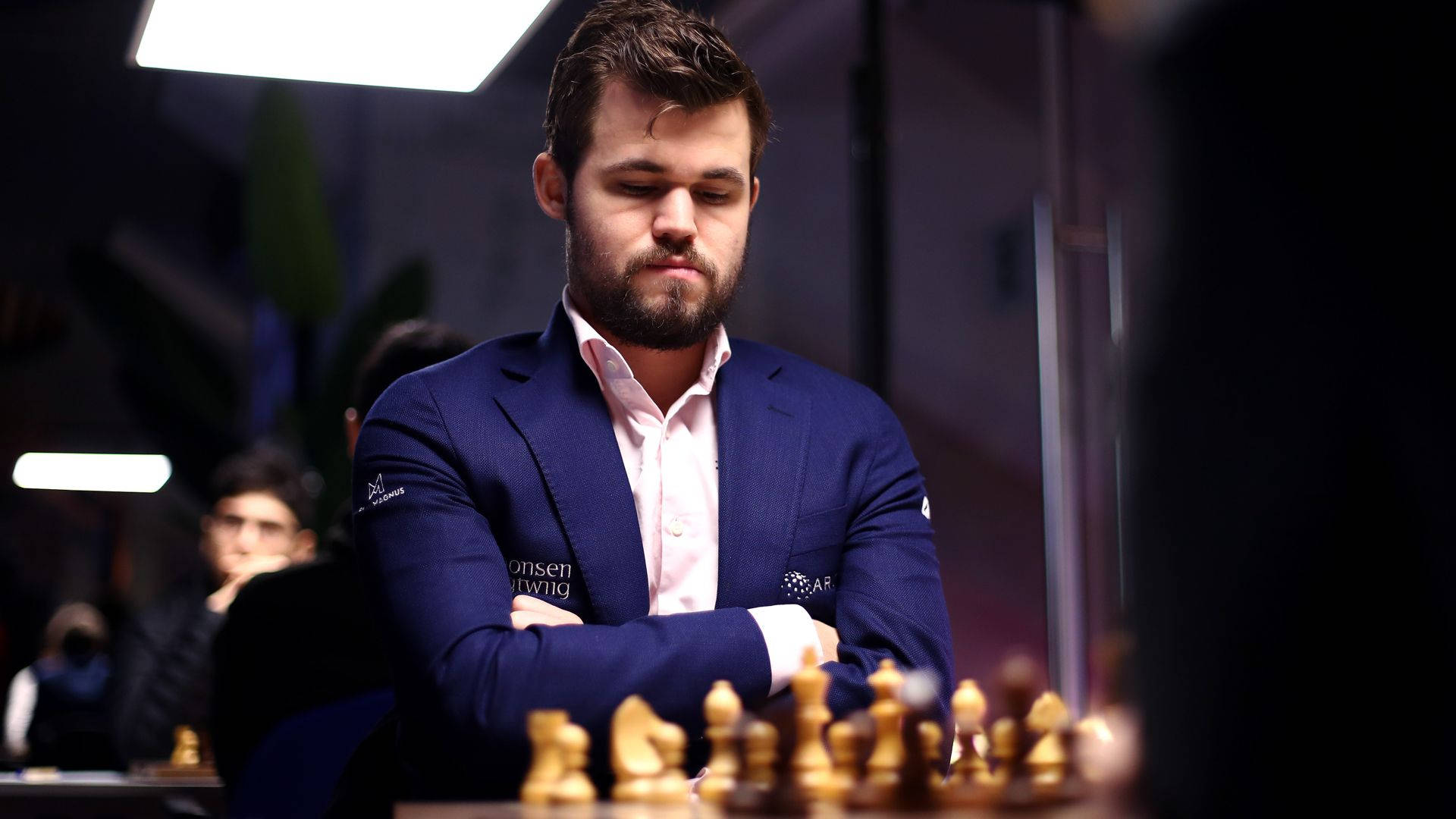 Portrait of Magnus Carlsen